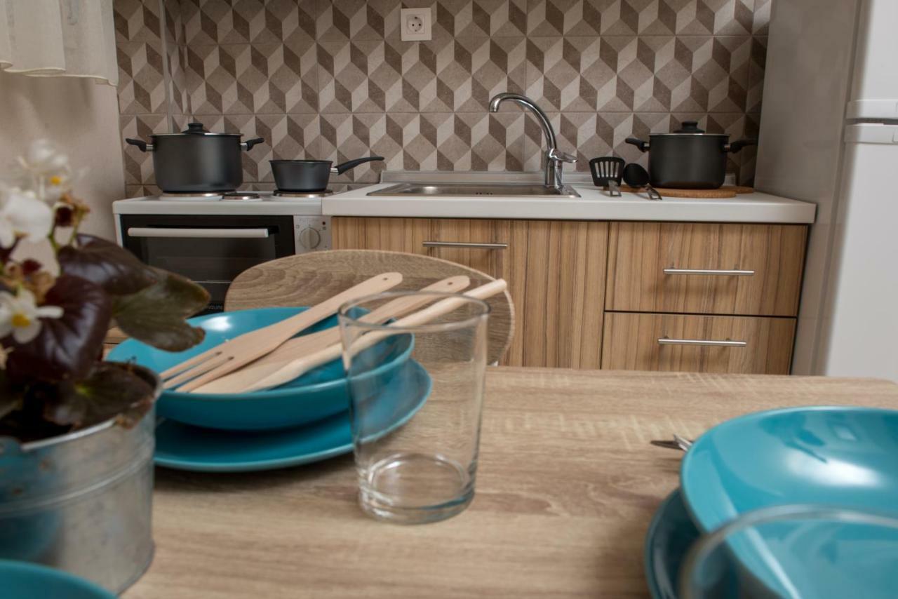 Georgalas Rest Apartments Nea Kallikrateia Luaran gambar