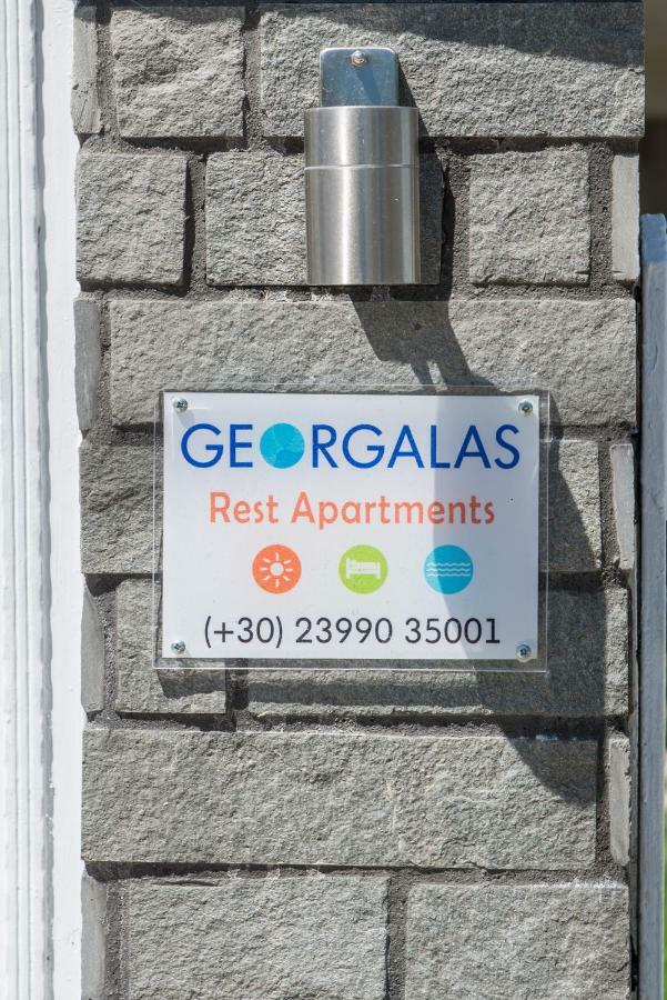 Georgalas Rest Apartments Nea Kallikrateia Luaran gambar